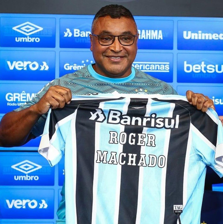 Roger Machado é o novo técnico do Grêmio!