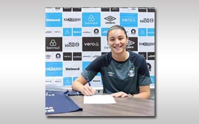 Renovação de contrato da goleira Lorena com o Grêmio